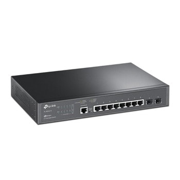 Суич TP-Link JetStream TL-SG3210V3, 1000Mbps, 8 порта, 8x 10/100/1000Mbps, 2x SFP | JAR Computers TP-Link TL-SG3210V3