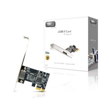 Adapter PCI-E to eSATA Sweex PU201