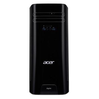 Настолен компютър Acer Aspire TC-780 (DT.B8DEX.009), двуядрен Kaby Lake Intel Core i3-7100 3.90GHz, NVIDIA GeForce GT720 2GB DDR3, 8GB DDR4 RAM, 1TB 7200rpm, 3x USB 3.0, клавиатура и мишка, Free DOS | JAR Computers Acer Aspire TC-780 DT.B8DEX.009