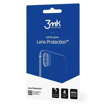 Протектор от закалено стъкло /Tempered Glass/ за задна камера, 3MK Lens Protection, за Samsung Galaxy S24+, 4бр. в опаковка | JAR Computers Протектор 3MK Lens Protection for S24+