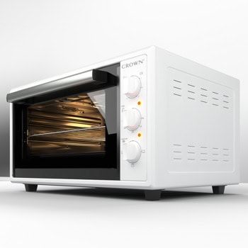 мини готварска печка crown cmo-466wf