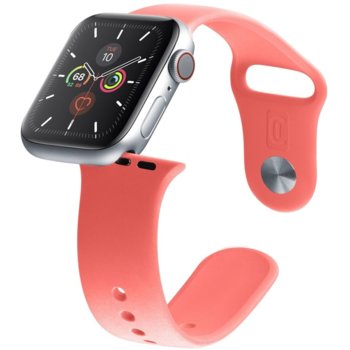 Каишка за смарт гривна Cellularline Urban 38/40mm, за Apple Watch, силиконова, червена | JAR Computers Cellularline Urban за Apple Watch 38/40mm red
