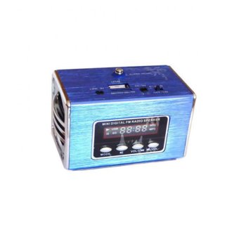 HOME SP CUBE WS-318 FM/SD/USB Blue