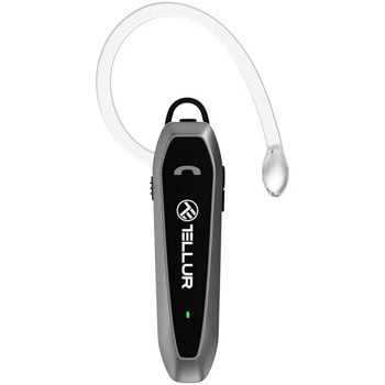 Bluetooth слушалка Tellur VOX 100, микрофон, Bluetooth 5.3, до 22 часа време за разговори, 10м обхват, съвместима с всички мобилни телефони с Bluetooth, черна | JAR Computers Tellur Vox 100 TLL511531