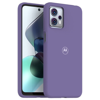 Калъф за Motorola Moto G13, силиконов, Motorola G13-SC-SFT-DBK, удароустойчив, лилав | JAR Computers Калъф Motorola G13-SC-SFT-DBK
