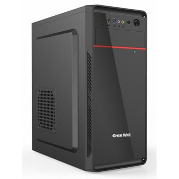 Кутия Vline K23, ATX, 2x USB 3.0, черна, 600W захранване | JAR Computers Vline K23