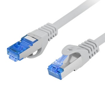 Пач кабел Lanberg PCF6A-10CC-0100-S, S-FTP, Cat.6a, 1m, сив, Fluke Passed | JAR Computers Lanberg PCF6A-10CC-0100-S