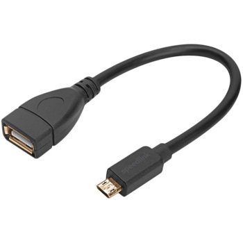 SpeedLink Micro USB(м) to USB A(ж) SL-170206-BK