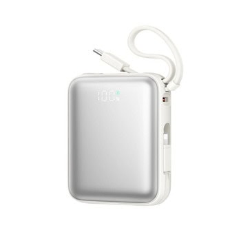 joyroom jr-pbf27 power bank 22.5w 10000mah бял