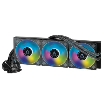 Водно охлаждане за процесор Arctic Freezer II A-RGB 420mm, съвместимост със сокети Intel 1200/115X/2011-3/2066 & AMD AM4 | JAR Computers Arctic Freezer II A-RGB 420mm