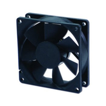 Вентилатор 80мм, EverCool EC8025TH12BA, 2Ball, 4-pin Molex, 4000rpm | JAR Computers Вентилатор 80мм, EverCool EC8025TH12BA