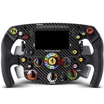 Волан Thrustmaster FERRARI SF1000 (4060172), за PC/PS5/Xbox Series X, черен | JAR Computers Thrustmaster 4060172