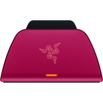 Безжично зарядно устройство Razer RC21-01900300-R3M1, за PlayStation 5, зареждане на 1 контролер, червено | JAR Computers Razer RC21-01900300-R3M1
