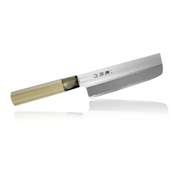 Кухненски нож Fuji Cutlery Ryutoku Nakiri, 160mm дължина на острието, дръжка от магнолия, кафяв | JAR Computers Tojiro Fuji Cutlery Ryutoku Nakiri FC-580