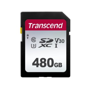 Transcend 480GB SD card UHS-I U3