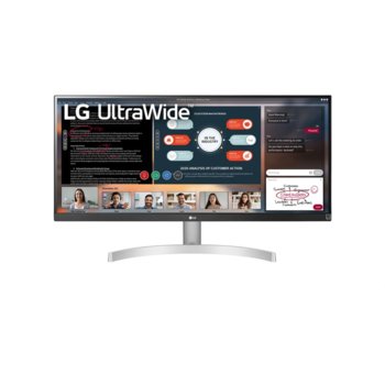 Монитор LG 29WN600-W, 29" (73.66 cm) IPS панел, 75 Hz, Full HD, 5ms, 1000:1, 250cd/m2, DisplayPort, HDMI | JAR Computers LG 29WN600-W
