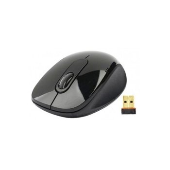 Мишка A4Tech G7-630-6, оптична, 800 - 1600dpi, безжична, черна, компактен USB приемател | JAR Computers A4Tech G7-630-6