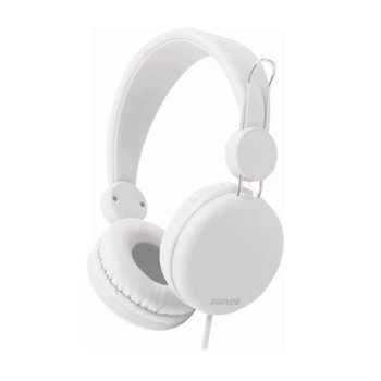 Слушалки Maxell Spectrum (SMS-10S), микрофон, бели | JAR Computers Maxell Spectrum SMS-10S White