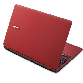 Лаптоп 15.6" (39.62 cm) Acer Aspire ES1-531 (NX.MZ9EX.027), Червен, четири-ядрен Intel Celeron N3150 1.6/2.08GHz, HD LED Display (HDMI), 4GB, 1TB HDD, DVD RW, USB 3.0, Linux, 2.4kg | JAR Computers 15.6" Acer Aspire ES1-531 NX.MZ9EX.027 Red