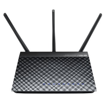 Рутер Asus DSL-N55U Annex A, Wireless N Router, 600 Mbps, ADSL, 4x Port 1000Mbps, USB 2.0 image
