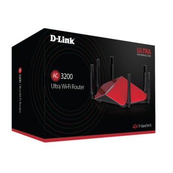 D-Link DIR-890L AC3200 Ultra Wi-Fi Router