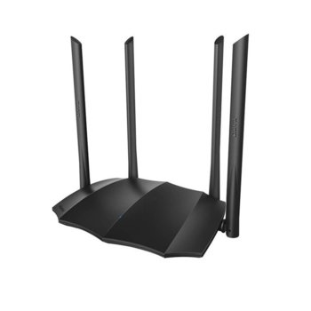 Рутер Tenda AC8, 1200 Mbps, 2.4GHz (300Mbps) и 5GHz (867Mbps), AC стандарт, 3x 10/100/1000Mbps LAN, 1x 10/100/1000Mbps WAN, 4x външни антени | JAR Computers Tenda AC8