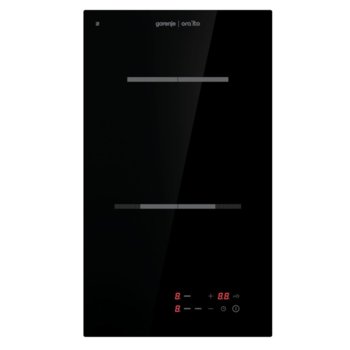 Стъклокерамичен плот за вграждане Gorenje ECT330ORAB, 2 нагревателни зони, таймер, сензорно управление, BoilControl, защита за деца, черен | JAR Computers Gorenje ECT330ORAB