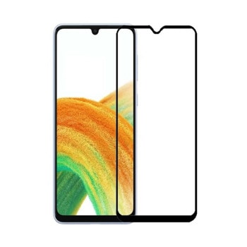 Протектор от закалено стъкло /Tempered Glass/ Premium Full Glue 5D Tempered Glass, за Samsung Galaxy A33 5G, черен | JAR Computers Premium Full Glue 5D Galaxy A33 5G