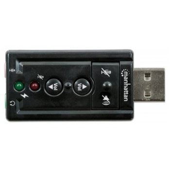 MANHATTAN Hi-Speed USB 2.0 3D 7.1 151429