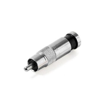 Букса BNC, мъжка, RG6, 1 бр | JAR Computers BNC RG6 Connector