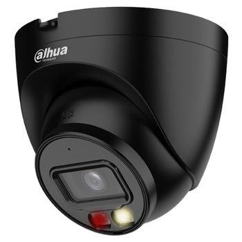 IP камера Dahua IPC-HDW1439V-A-IL-0280B Black, куполна, 4МPix(2560x1440@30fps), 2.8mm обектив, H.265+/H.265/H.264+/H.264H/H.264B/H.264/MJPEG, IR осветеност (до 30m), външна IP67, PoE, микрофон | JAR Computers Dahua IPC-HDW1439V-A-IL-0280B Black