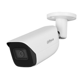 IP камера Dahua IPC-HFW3842E-AS-0280B, насочена "bullet" камера, 8Mpix(3840x2160@30fps), 2.8mm обектив, H.265+/H.265/H.264+/H.264/H.264H/H.264B/MJPEG, IR осветеност (до 30 метра), външна IP67, PoE, microSD до 256GB, микрофон | JAR Computers Dahua IPC-HFW3842E-AS-0280B