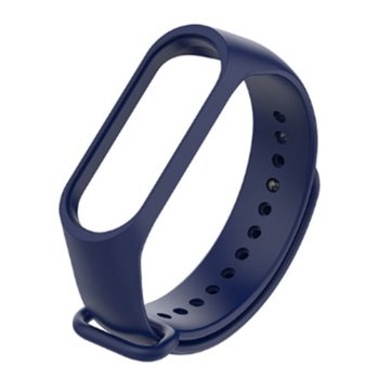 Силиконова гривна за Xiaomi Mi Band 3, само гривна, синя | JAR Computers Xiaomi Mi Band 3 Strap (Blue)