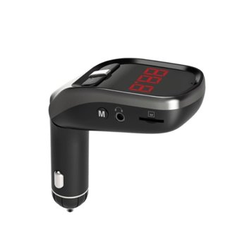 FM трансмитер Earldom ET-M36, Bluetooth, USB (3.1A), черен | JAR Computers FM Трансмитер Earldom ET-M36