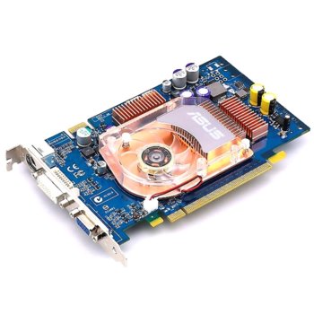 Видео карта GF GF6600GT, 256MB Asus EN6600GT/HTD PCI Express TV Out | JAR Computers GF GF6600GT
