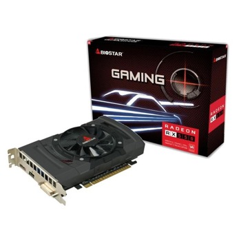 Видео карта AMD Radeon RX 550, 4GB, Biostar, PCI-E 3.0, GDDR5, 128-bit, DisplayPort, HDMI, DVI | JAR Computers Biostar VA5505RF41