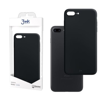 Калъф за Apple iPhone 8 Plus, термополиуретанов, 3МК Matt Case, черен image