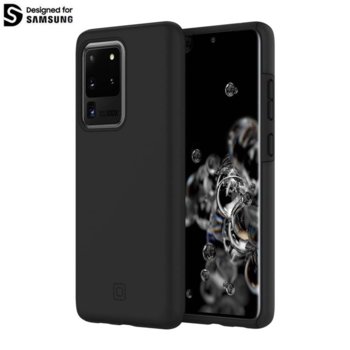 Калъф за Samsung Galaxy S20 Ultra, хибриден, Incipio DualPro SA-1039-BLK, удароустойчив, черен | JAR Computers Incipio DualPro Galaxy S20 Ultra black SA-1039-BLK