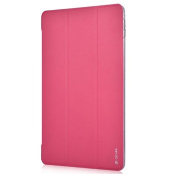 Калъф /тип бележник/ Devia Light Grace за iPad Pro, до 9.7"(24.6 cm), кожен, поставка, розов | JAR Computers Devia Light Grace