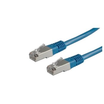Пач кабел Roline, S/FTP, Cat.6, 5m, син | JAR Computers Roline S/FTP Cat.6 5m 21.99.1364
