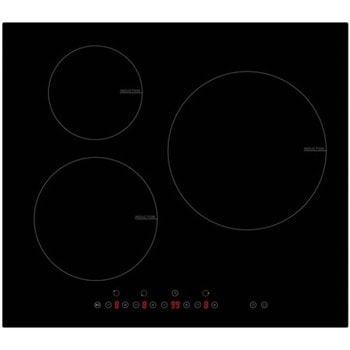 Плот за вграждане Arielli ACH-583IND, 3 нагревателни зони, индукционен, сензорно управление, 5800W, черен | JAR Computers Arielli ACH-583IND