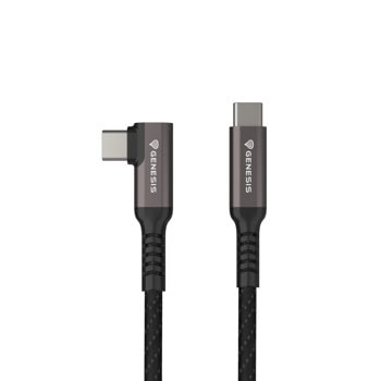 Кабел Genesis VR Cable, от USB-C(м) към USB-C(м), 3m, 60W, черен | JAR Computers Genesis VR Cable 60W 3m NVC-2218
