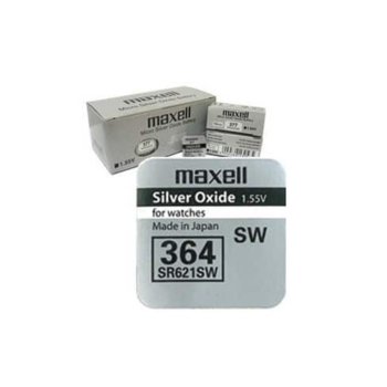 Батерия Maxell SR621SW 364, 1.55V, 1бр. image