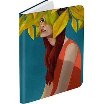 Калъф за електронна книга BOOKEEN Classic - Lily Shygirl, за PocketBook Diva/Diva HD, 6" (15.24 cm), еко кожа, син image