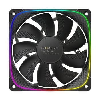 Вентилатор 120mm, Geometric Future Squama 2503R Black, 4-pin, 2000rpm | JAR Computers Geometric Future Squama 2503R Black 1F2503R112001