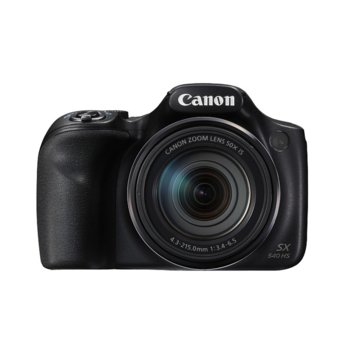 Canon Powershot SX540 HS Black + Canon DCC-850