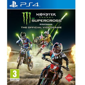 Игра за конзола Monster Energy Supercross - The Official Videogame, за PS4 | JAR Computers Monster Energy Supercross - The Official Videogame
