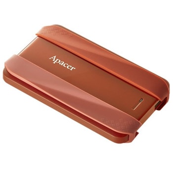Твърд диск 1TB Apacer AC533, червен, външен, 2.5", USB 3.2 Gen 1 | JAR Computers Твърд диск Apacer AC533 1TB червен