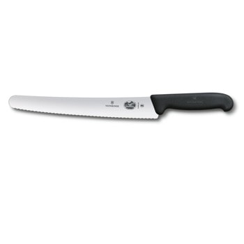Сладкарски нож Victorinox Fibrox, 26 см, неръждаема стомана, черен | JAR Computers Victorinox Fibrox 5.2933.26