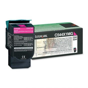КАСЕТА ЗА LEXMARK C544/X544 - Magenta - P№ C544X1MG - заб.: 4000k | JAR Computers C544/X544 - Magenta Print Cartridge for 4 000к